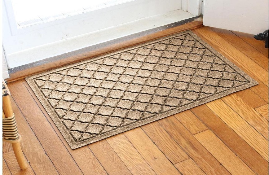 A welcome mat can say a lot about a homeowner, so make a good first impression