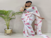 Floral Printed Sarees