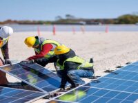 solar panel installation